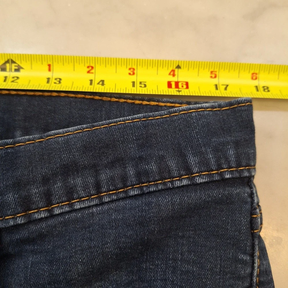 Levi's 511 Slim Fit Jeans Mens 36x30 Dark Wash Blue Stretch Denim Pants 511-1322